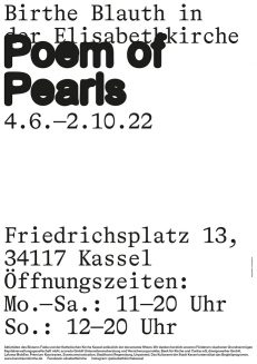Poem of Pearls