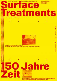 Surface Treatments – 150 Jahre Zeit