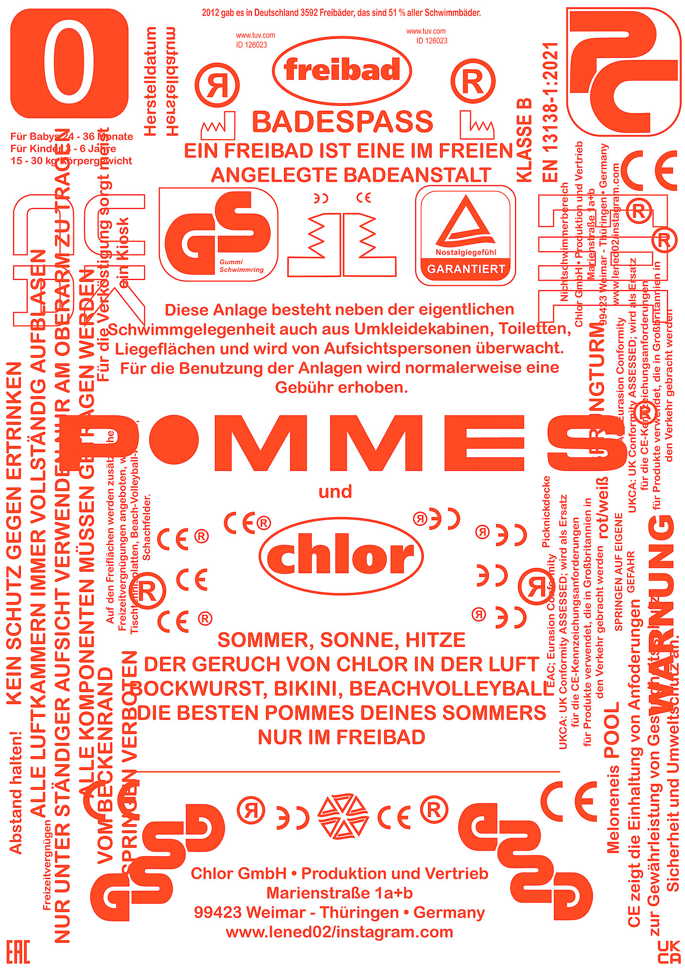 Pommes und Chlor — Helene Dennewitz