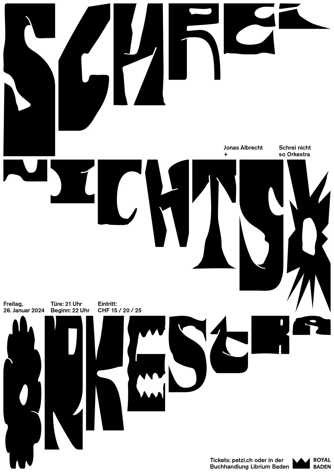 Jonas Albrecht + Schrei nicht so Orkestra — Sam Steiner