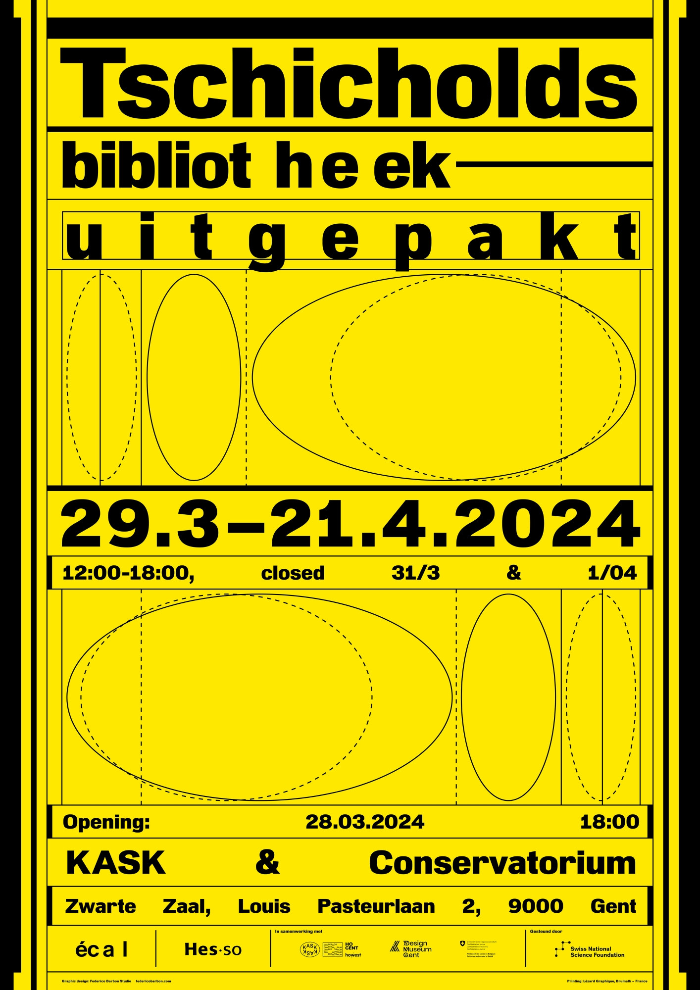Tschicholds bibliotheek uitgepakt — Federico Barbon Studio
