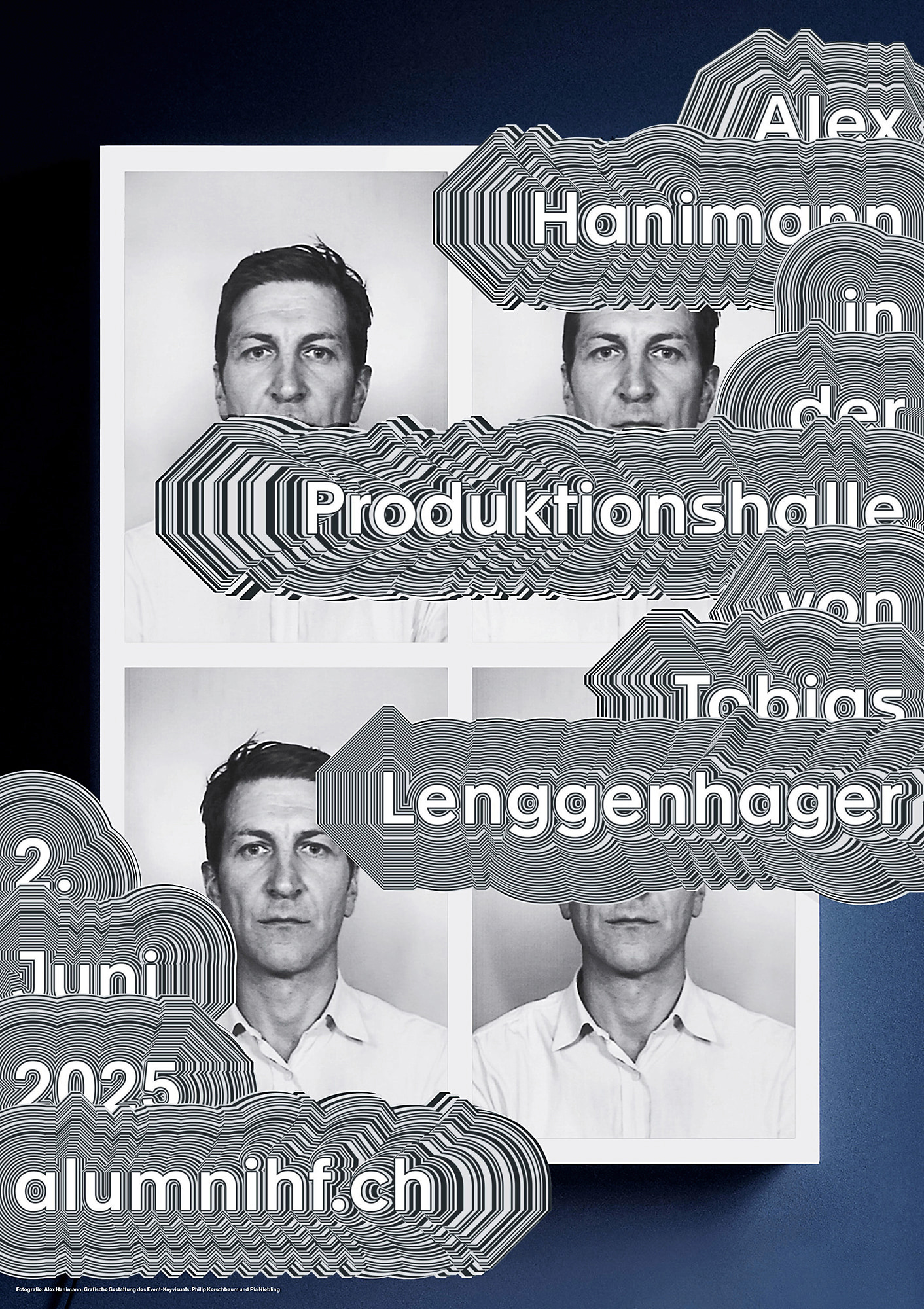Alex Hanimann in der Produktionshalle von Tobias Lenggenhager — Modo GmbH