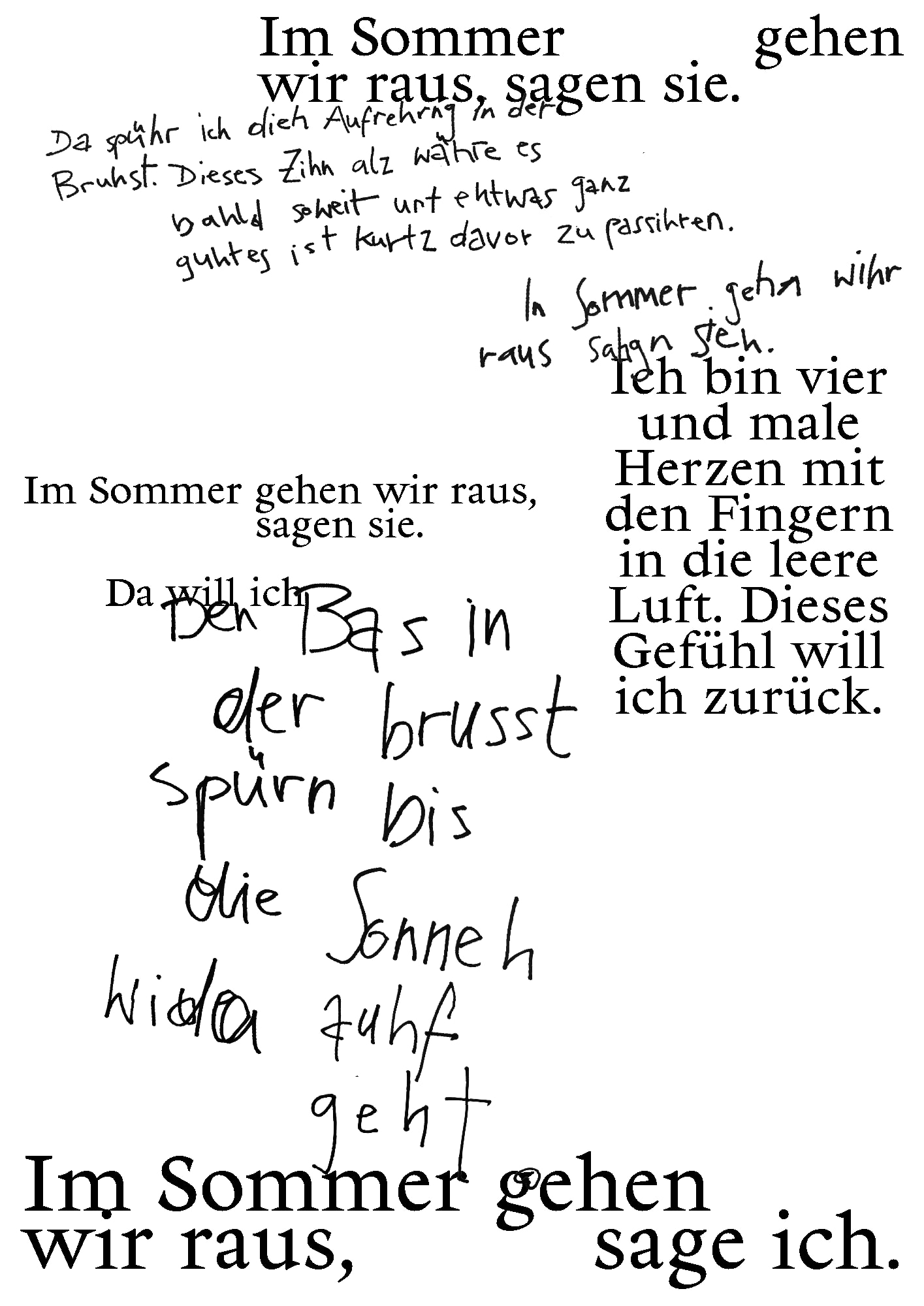 Im Sommer — Marie Hindinger