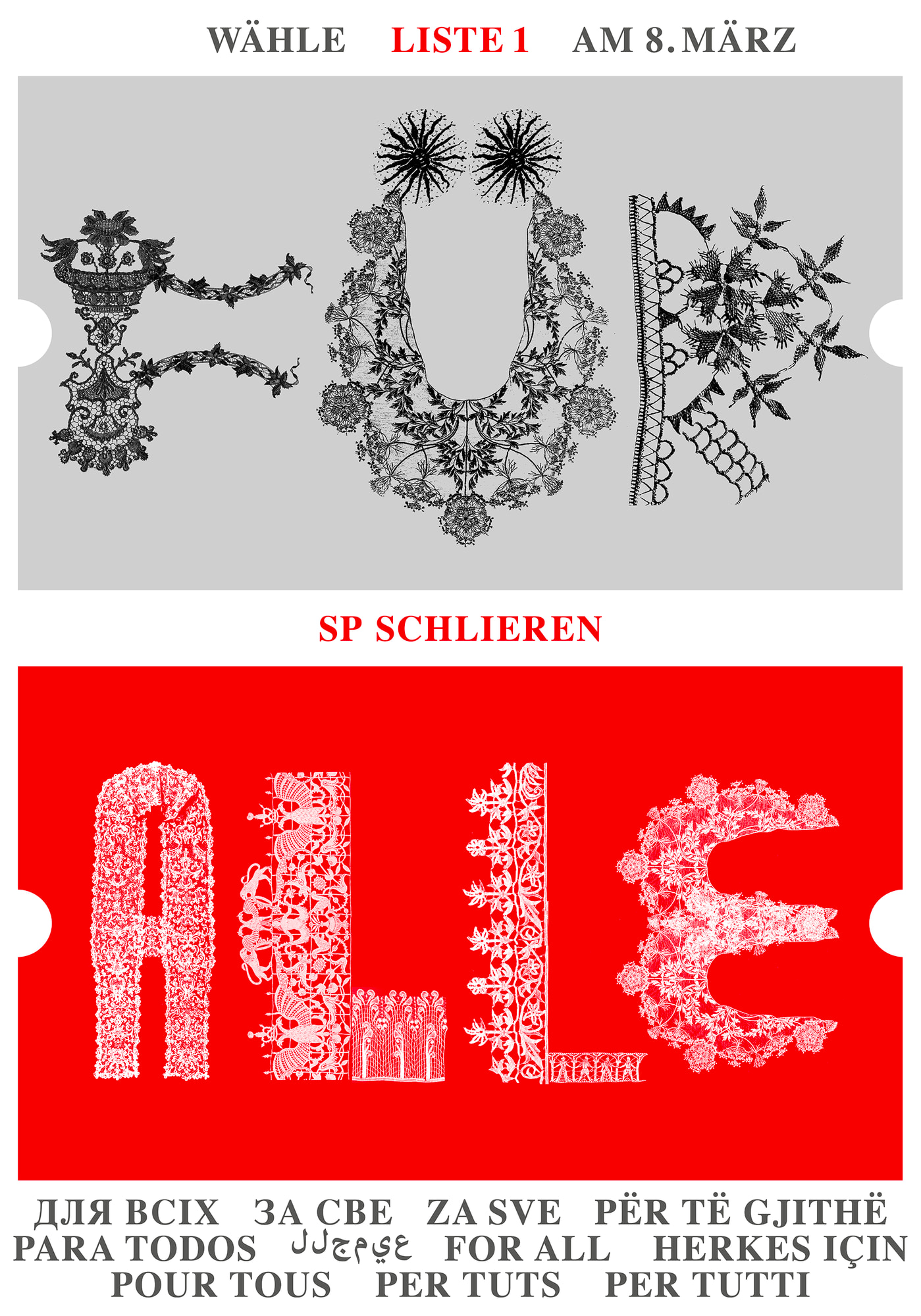 FÜR ALLE (statt wenige) — Samuel Weidmann